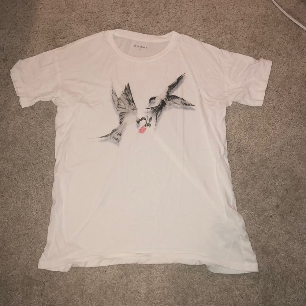 AllSaints bird top